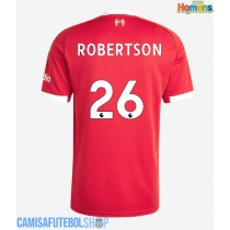 Camisa de time de futebol Liverpool Andrew Robertson #26 Replicas 1º Equipamento 2025-26 Manga Curta